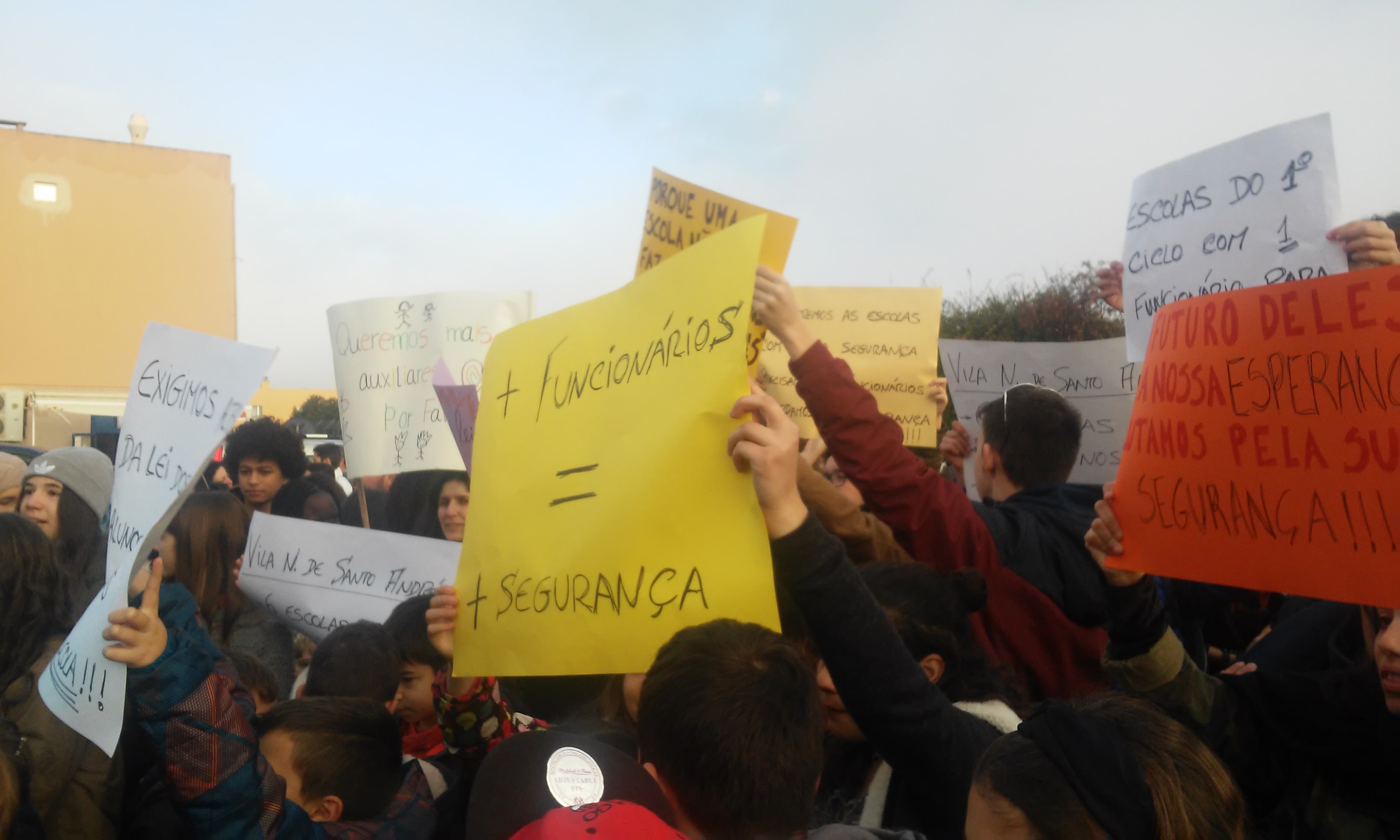 Protesto escolas 30 janeiro Santo André